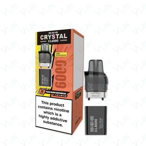 SKE Crystal CL6000 Prefilled Pod + Refill Container