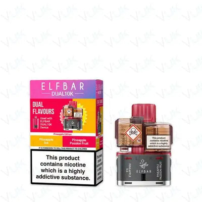 Elf Bar Dual 10K Prefilled Pod + Refill Container - 20mg