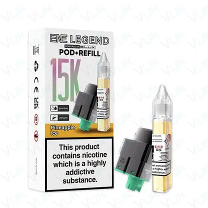Elux Legend ENE 15K Prefilled Pod + Refill Container