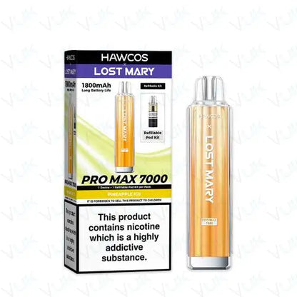 Hawcos x Lost Mary Pro Max 7000 Prefilled Pod Kit Bundle