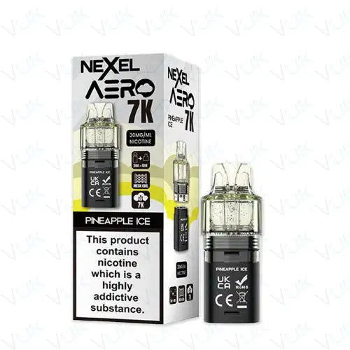 Nexel Aero 7K Prefilled Pod + Refill Container