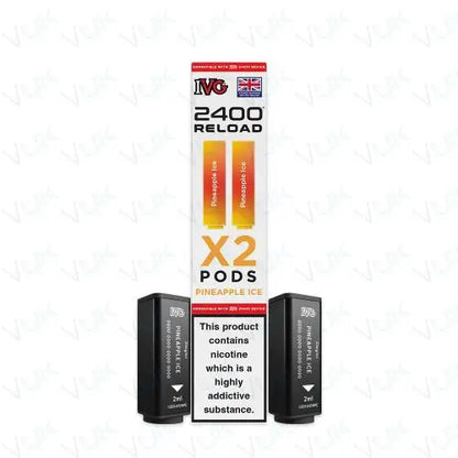 IVG 2400 Reload 2-in-1 Prefilled Pods