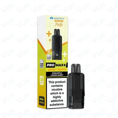 Hayati Pro Max Plus 6000+ Replacement Prefilled Pods
