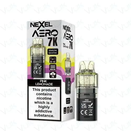 Nexel Aero 7K Prefilled Pod + Refill Container