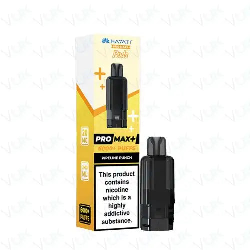 Hayati Pro Max Plus 6000+ Replacement Prefilled Pods