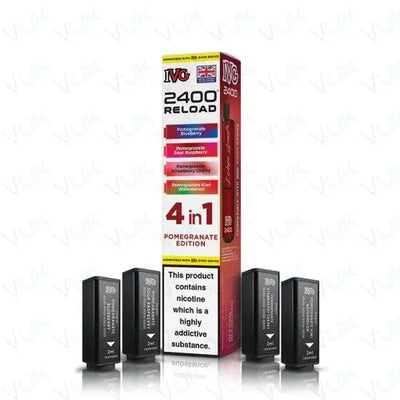 IVG Reload 4-in-1 Multi Flavour Edition Prefilled Pods
