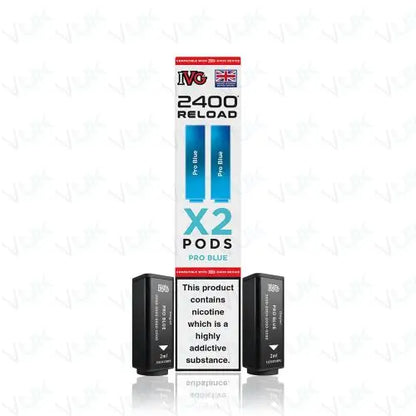 IVG 2400 Reload 2-in-1 Prefilled Pods