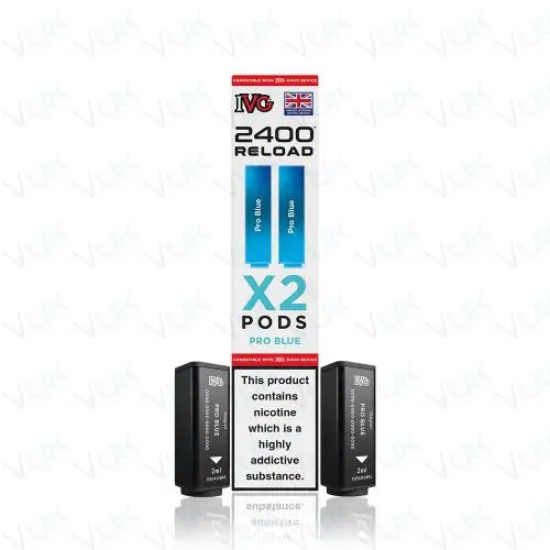 IVG 2400 Reload 2-in-1 Prefilled Pods