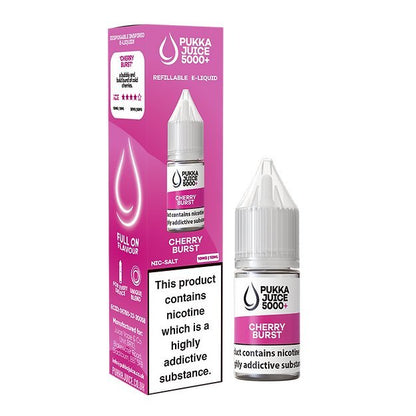 Pukka Juice 5000+ Nic Salts 10ml - Box of 10