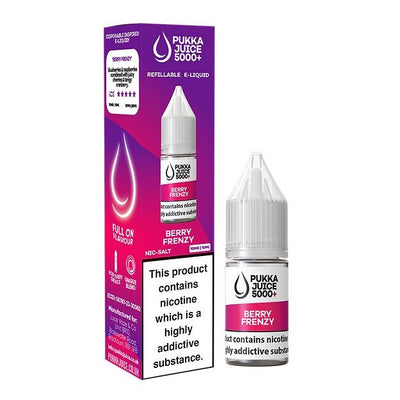Pukka Juice 5000+ Nic Salts 10ml - Box of 10