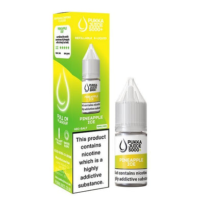 Pukka Juice 5000+ Nic Salts 10ml - Box of 10