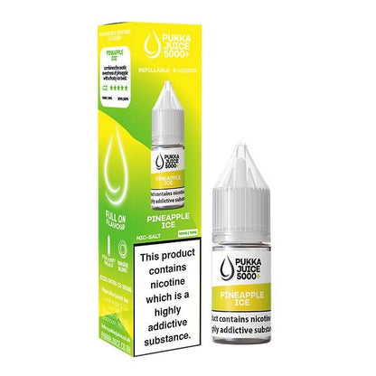 Pukka Juice 5000+ Nic Salts 10ml - Box of 10