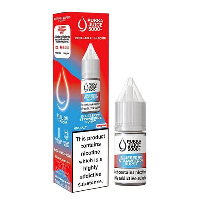 Pukka Juice 5000+ Nic Salts 10ml - Box of 10