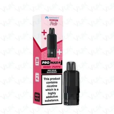 Hayati Pro Max Plus 6000+ Replacement Prefilled Pods