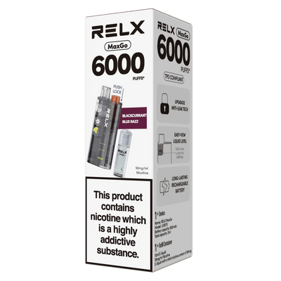 Relx MaxGo 6K Puff Vape Kit