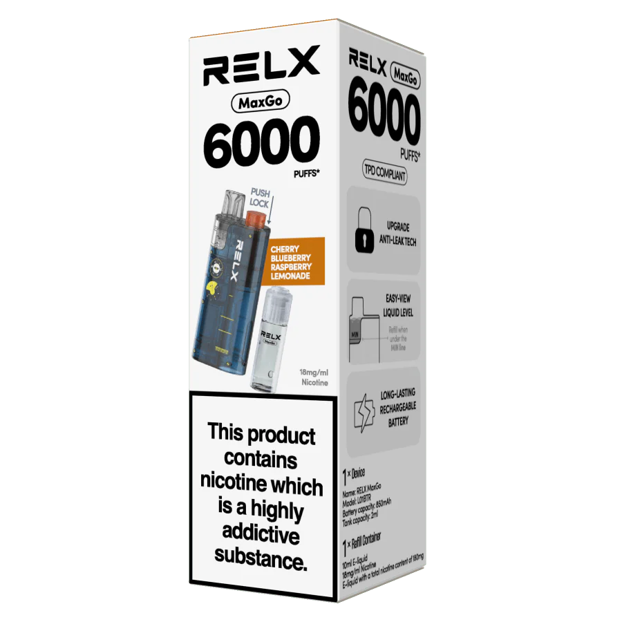 Relx MaxGo 6K Puff Vape Kit