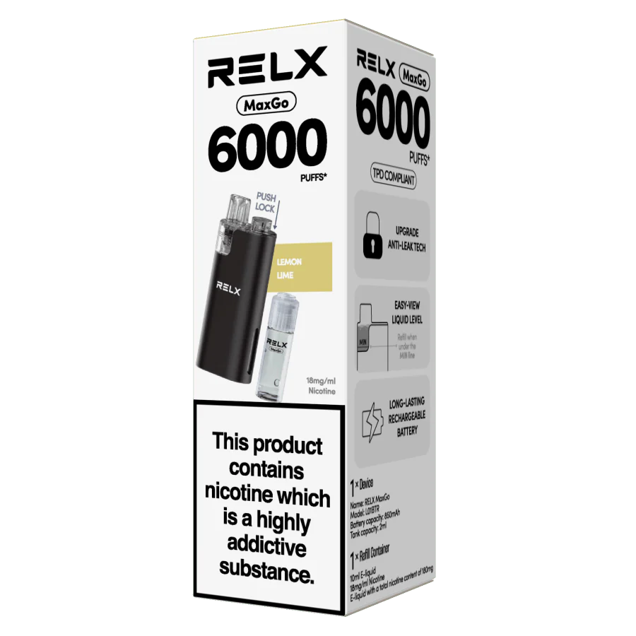 Relx MaxGo 6K Puff Vape Kit