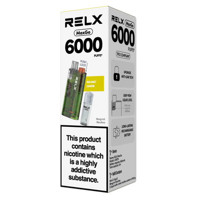 Relx MaxGo 6K Puff Vape Kit