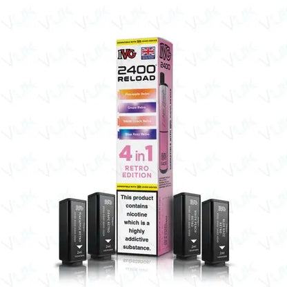 IVG Reload 4-in-1 Multi Flavour Edition Prefilled Pods