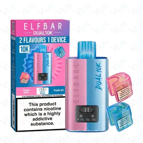 Elf Bar Dual 10K Prefilled Pod Kit