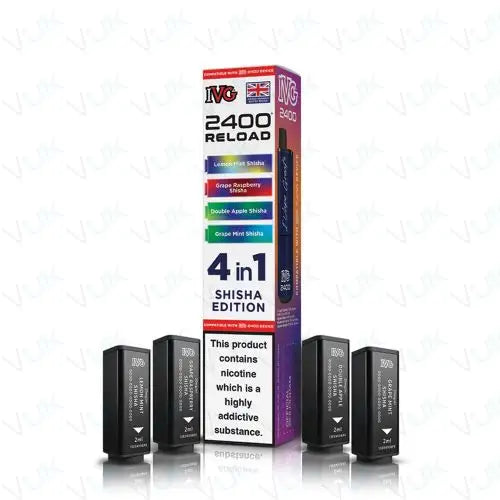 IVG Reload 4-in-1 Multi Flavour Edition Prefilled Pods