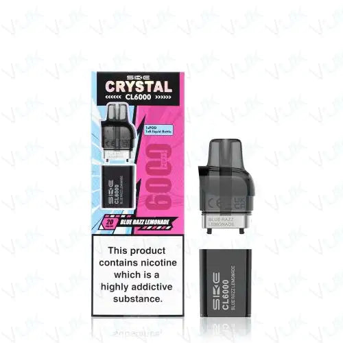 SKE Crystal CL6000 Prefilled Pod + Refill Container