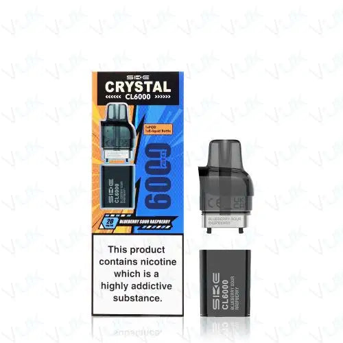 SKE Crystal CL6000 Prefilled Pod + Refill Container