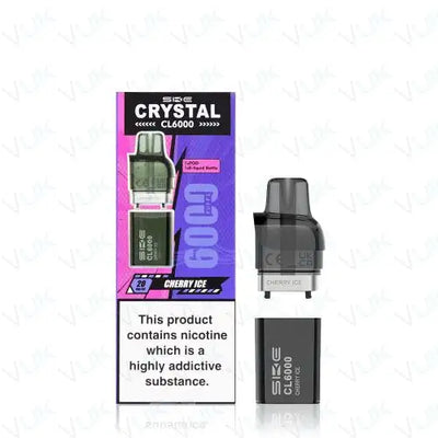 SKE Crystal CL6000 Prefilled Pod + Refill Container