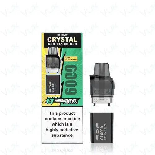SKE Crystal CL6000 Prefilled Pod + Refill Container