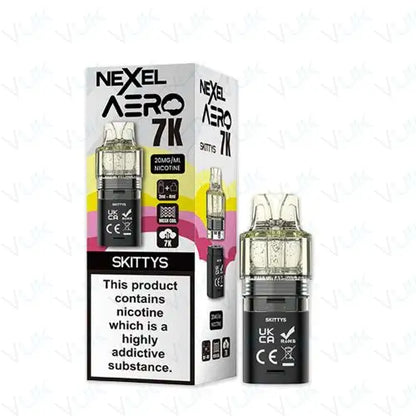 Nexel Aero 7K Prefilled Pod + Refill Container