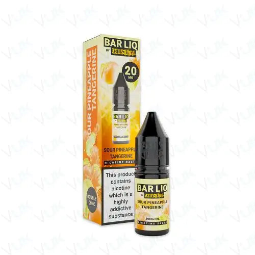 Zeus Juice Bar Liq Sour Pineapple Tangerine Nic Salt