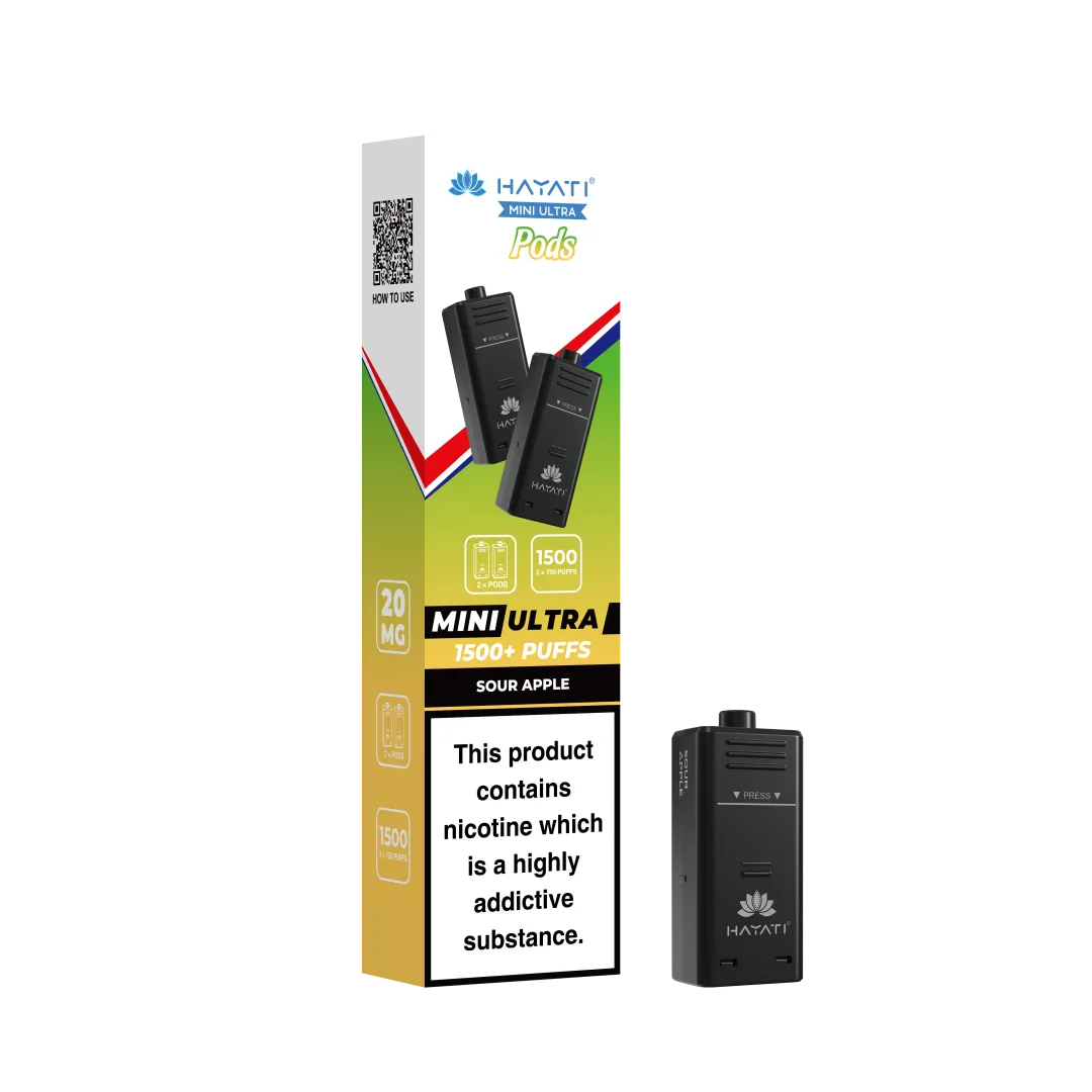 Hayati Mini Ultra 1500 Prefilled Refill Pods