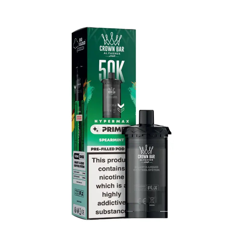 Al Fakher Hypermax Prime 50K Prefilled Pods