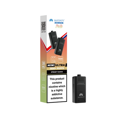 Hayati Mini Ultra 1500 Prefilled Refill Pods