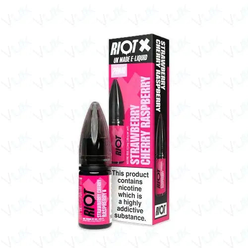 Riot X Salts Strawberry Cherry Raspberry Nic Salt