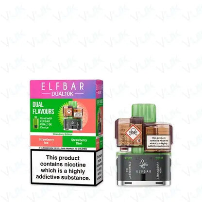 Elf Bar Dual 10K Prefilled Pod + Refill Container - 20mg