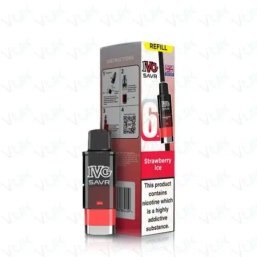 IVG SAVR Prefilled Pod + Refill Container
