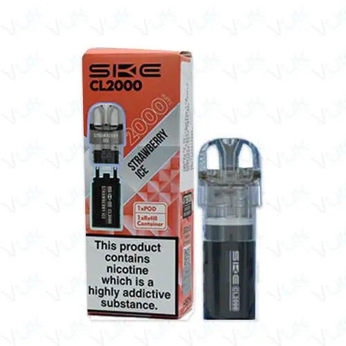 SKE Crystal CL2000 Prefilled Pod + Refill Container