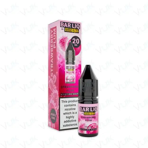 Zeus Juice Bar Liq Strawberry Plum Nic Salt