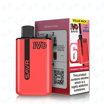 IVG SAVR Prefilled Pod Kit with FREE Pod