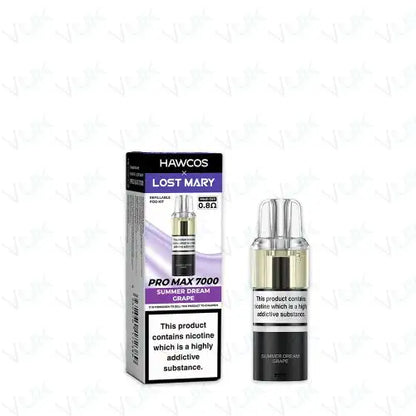 Hawcos x Lost Mary Pro Max 7000 Prefilled Pod + Refill Container