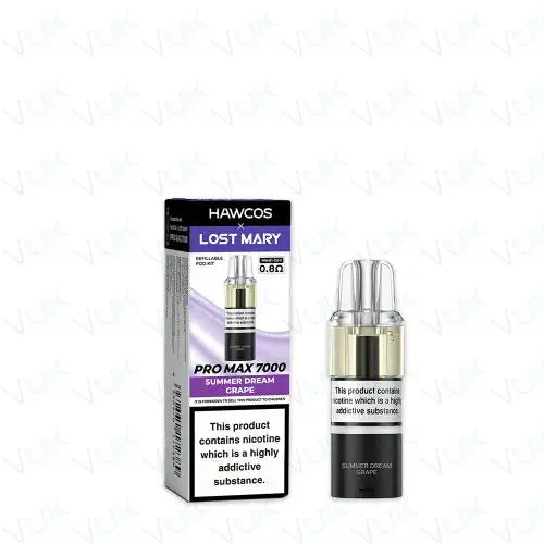 Hawcos x Lost Mary Pro Max 7000 Prefilled Pod + Refill Container