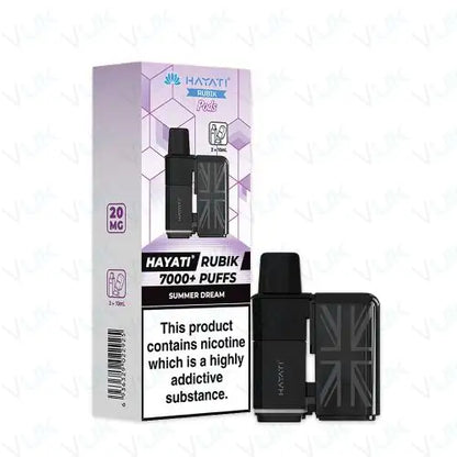 Hayati Rubik 7000 Prefilled Pod + Refill Container