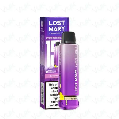 Lost Mary Nera Fullview Prefilled Pod + Refill Container