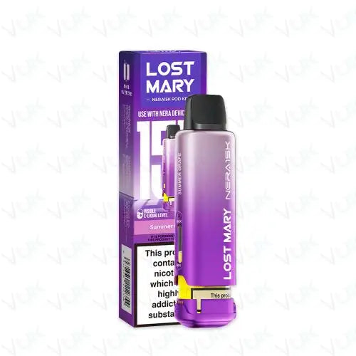 Lost Mary Nera Fullview Prefilled Pod + Refill Container