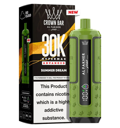 Al Fakher Crown Bar 30K Hypermax Vape Kit