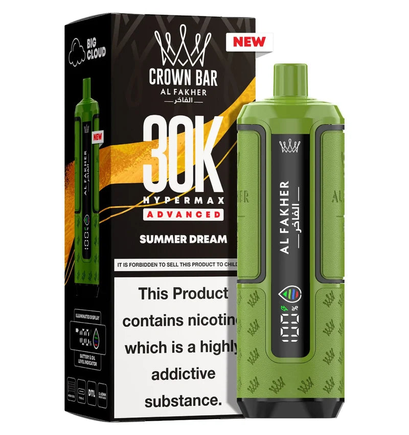 Al Fakher Crown Bar 30K Hypermax Vape Kit