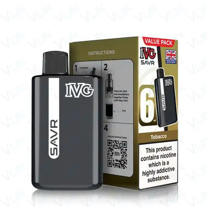 IVG SAVR Prefilled Pod Kit with FREE Pod