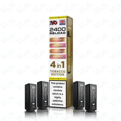 IVG Reload 4-in-1 Multi Flavour Edition Prefilled Pods