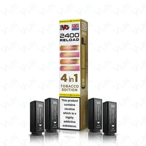 IVG Reload 4-in-1 Multi Flavour Edition Prefilled Pods